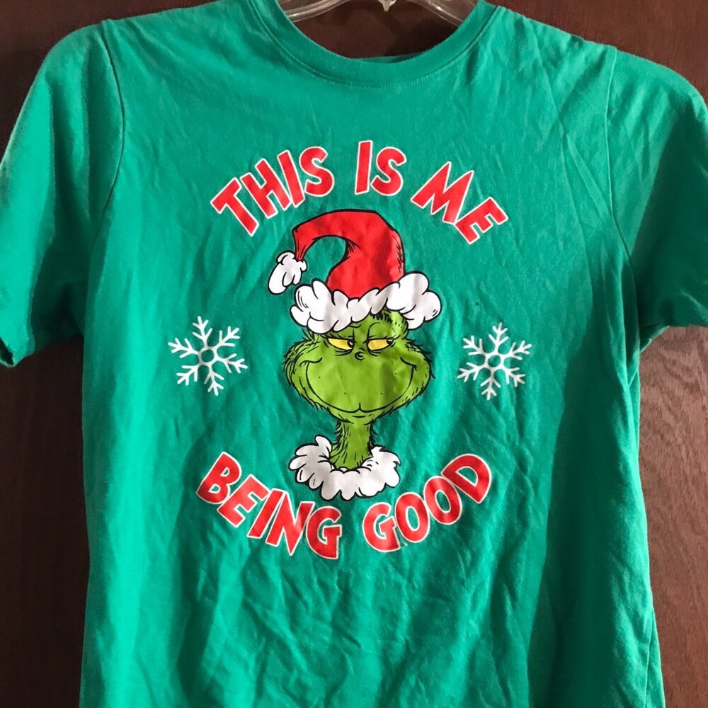 Grinch 2X Christmas short-sleeve t-shirt